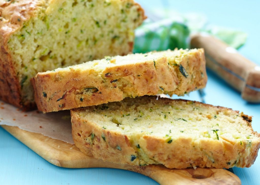 Pan de zucchini (zapallitos de tronco)