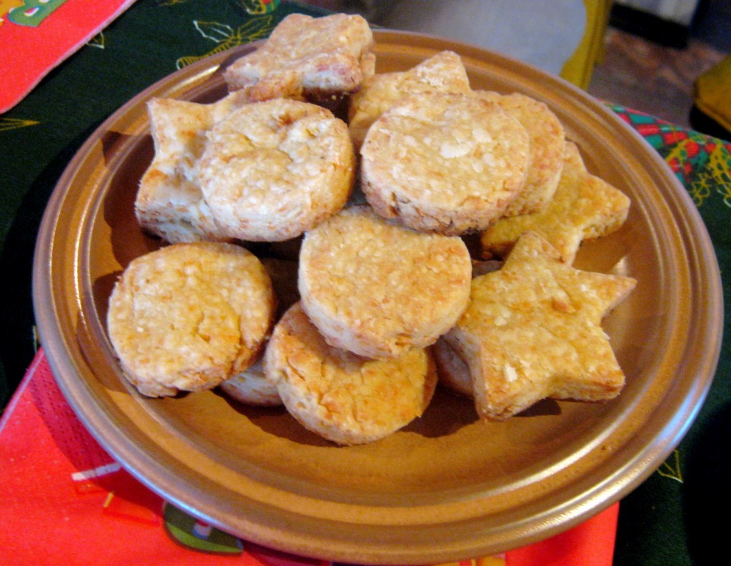 galletitas de queso para copetin