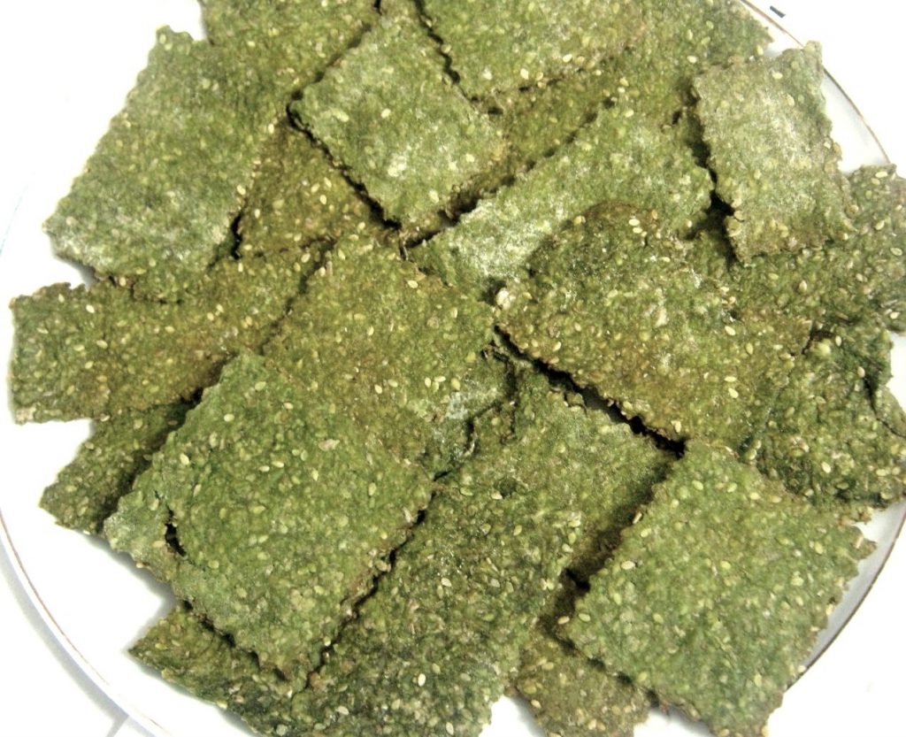 galletitas de espinaca