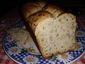 pan cortado de ajo