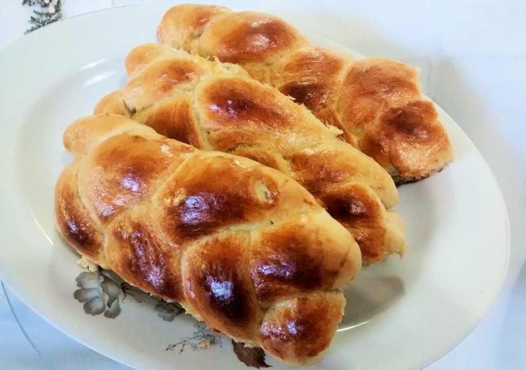 Pan trenza temrinado