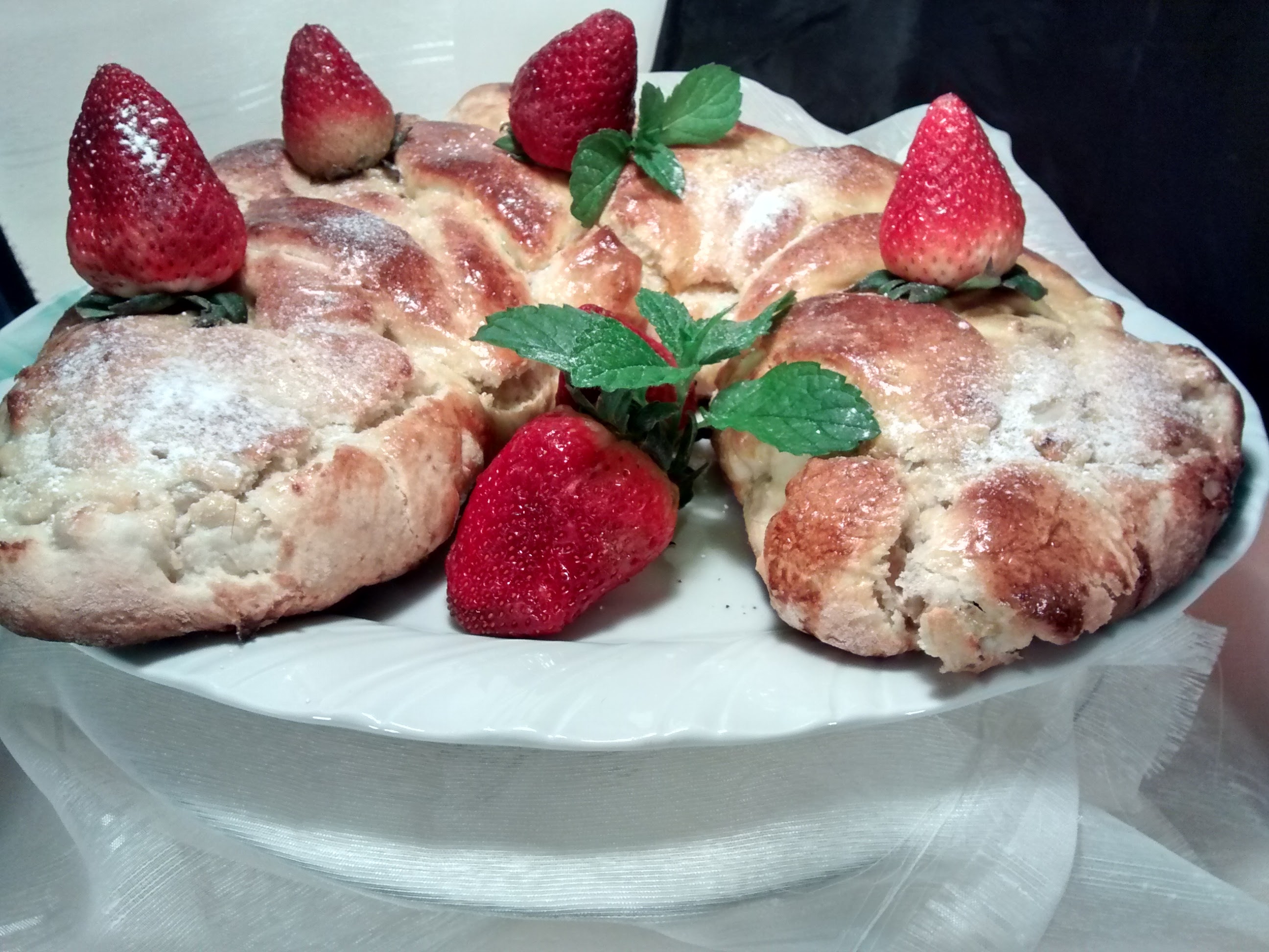 Rosca de manzanas