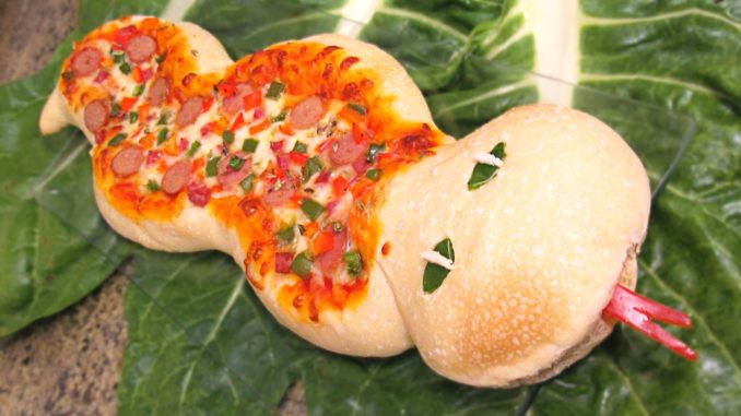 Serpiente de pizza
