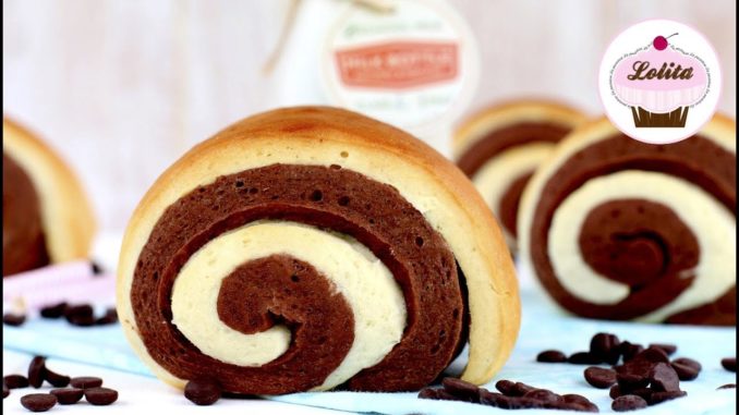 Pan de leche con chocolate