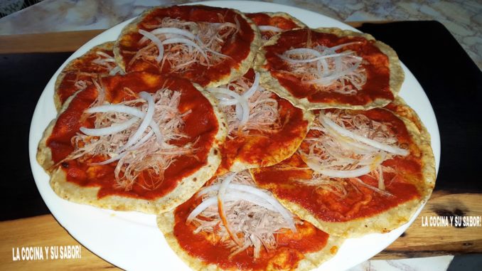 Garnachas al estilo de Veracruz