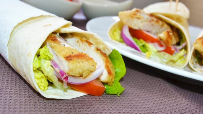 Wraps de pollo